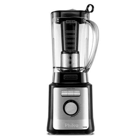 Liquidificador PLPQ1600P Turbo 1200W Philco Inox 3L Com Filtro Separador 127V