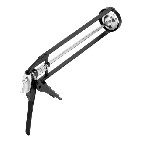 Pistola Para Silicone Metálica 310ml Aço Ferramenta