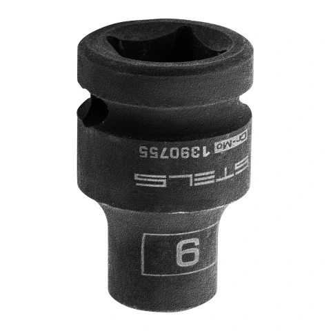 Soquete De Impacto 1/2'' Sextavado Cromo Molibdenio
