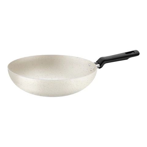 Frigideira Funda Tramontina Loreto 28 cm 3,3 L Antiaderente Starflon Max Bege Alumínio 2,0 mm