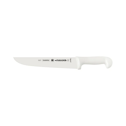 Faca Passador 10 Pol Tramontina Profissional Master Aço Inox Cabo Branco