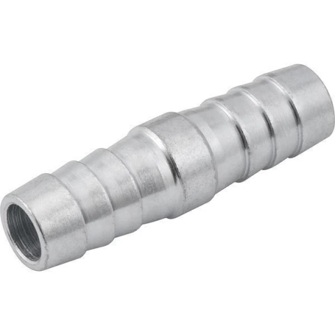 Emenda para mangueira 1/2" aço carbono com 2 peças Vonder
