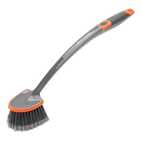 Escova Para Lavagem De Carros Cabo Longo Stels 5522355 Cerdas Polipropileno 130mm