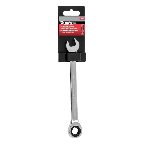 Chave Combinada Catraca Cromada Vanadio 12mm MTX 58 HRC