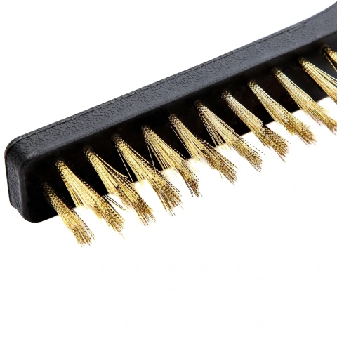 Jogo Escova De Aço 3 Peças Limpeza Pesada Aço E Nylon MTX