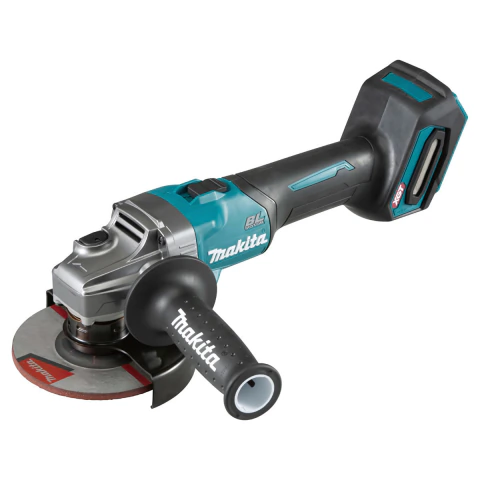 Esmerilhadeira Angular 125Mm Sem Fio 40V Resistência Água Motor BL Com Protetor GA008GZ Makita