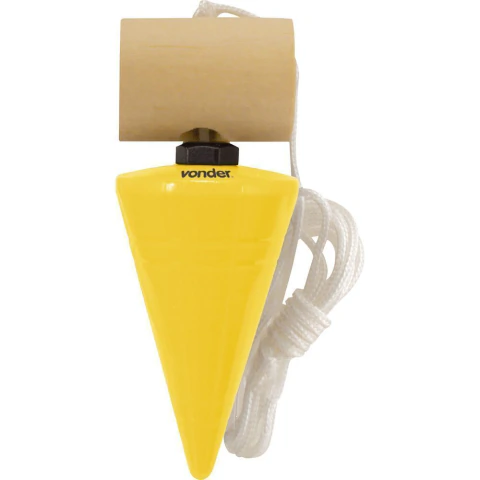Prumo de centro 400g corpo metal Vonder