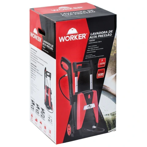 Lavadora Alta Pressão 1800W 2031Lbs 127V LW2031 Worker