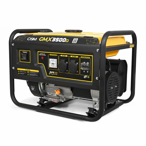 Gerador A Gasolina GMX3500R 3500W Portátil Para Energia De Emergência Profissional Bivolt CSM