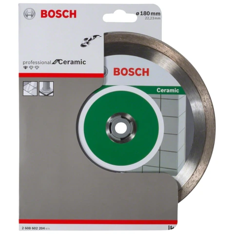 Disco Diamantado Liso Bosch Std Ceramic 180X22,23X1,6X7mm