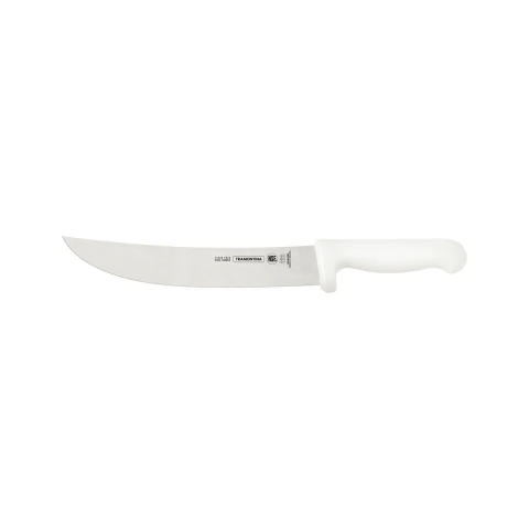 Faca Para Carne 10 Polegadas Aço Inox Profissional Master Branco Tramontina