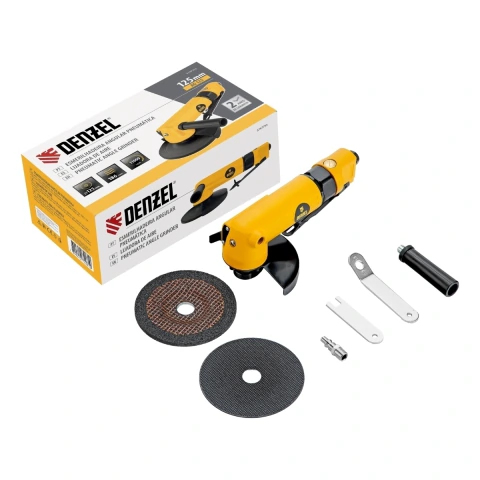 Esmerilhadeira Pneumática 11000 RPM 125mm 186 L/min Denzel