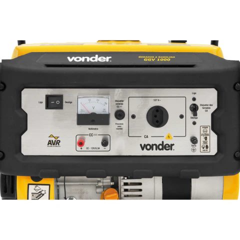 Gerador À Gasolina 3hp 127V 4 Tempos Ggv Vonder