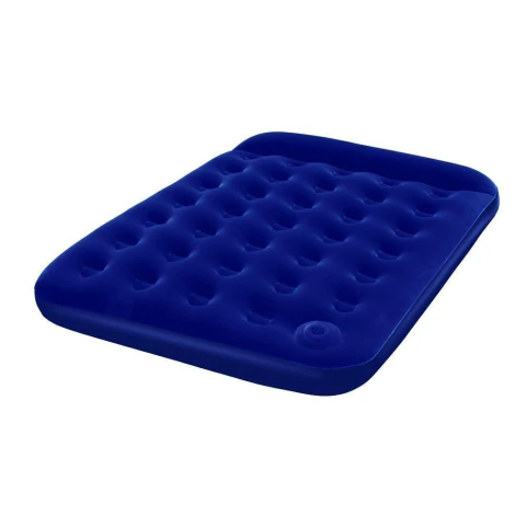 Colchão inflável c/ bomba no pé 191,0x137,0x22,0cm Bel Lazer