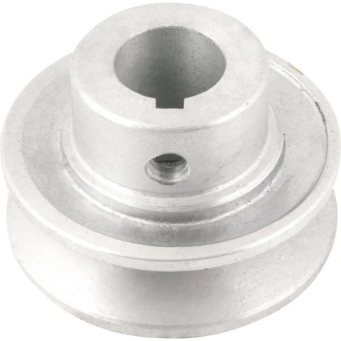 Polia Alumínio 1 Canal Perfil A 60mm com Furo 3/4" Vonder