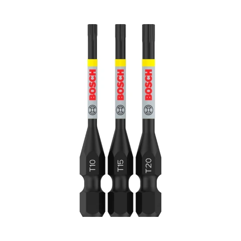 Jogo De Bits Bosch Pro Torx Impact 55mm 3Un