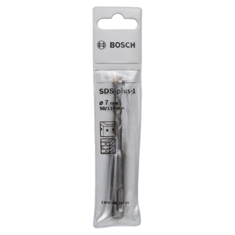 Broca Bosch Sds Plus-1 Para Concreto Ø7 X 50 X 110 mm