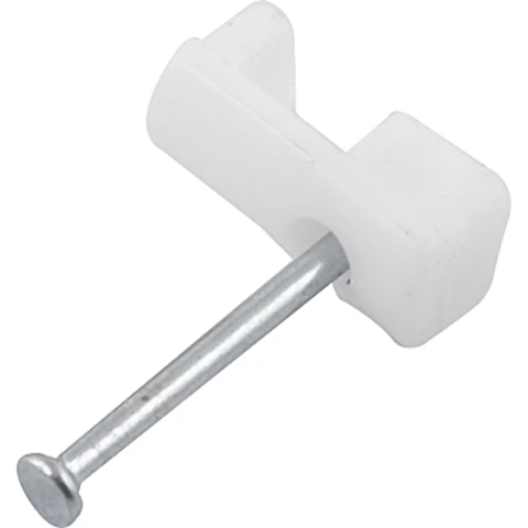 Grampo Fixa-Fio 14/16 Awg c/ Prego 1,8x25 c/ 20 peças Vonder
