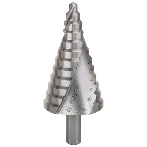 Broca Escalonada Bosch Aço Rápido Para Metal Hss 6-39mm