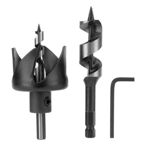 Kit Instalação Fechadura 22x54mm Completo MTX 7049255 Aço Ferramenta