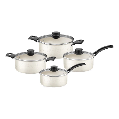 Panela Tramontina Turim Antiaderente Starflon Max Bege Alumínio 1 Unidade Utensílio De Cozinha
