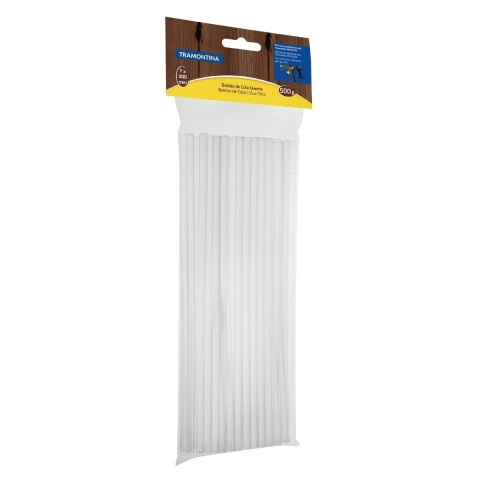 Bastão de Cola Quente 7x300 mm 500g Silicona Ideal para Pistola 43755/510 Reparos e Artesanato Tramontina
