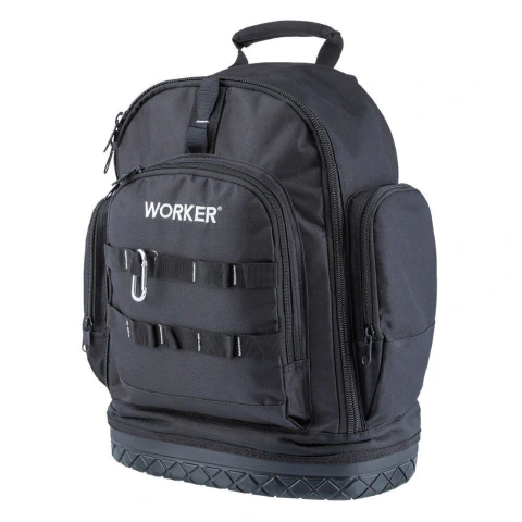 Mochila Para Ferramentas 14'' 49x59x39cm Poliéster Worker Preta