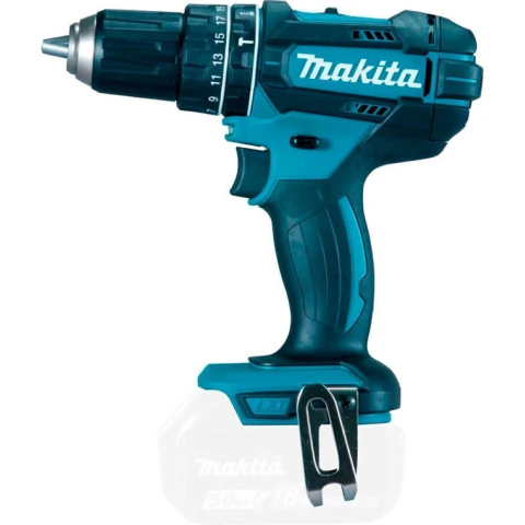 Parafusadeia Furadeira 18V Sem Fio XPT 2 Velocidades Motor 4 Pólos 21 Níveis Torque DHP482Z Makita