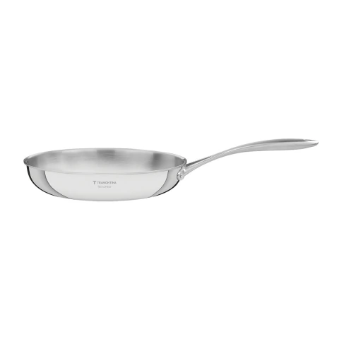 Frigideira Tramontina Chrono Aço Inox 30 cm 3,4 L Corpo Triplo Indução Forno 260°C Profissional