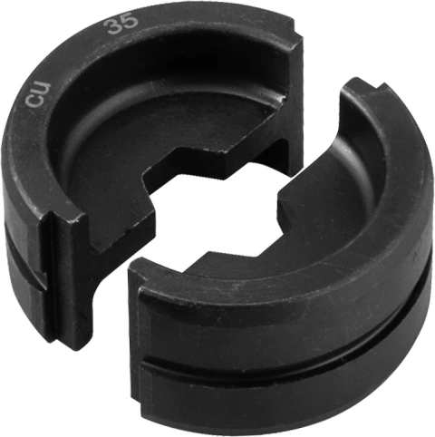 Matriz Hexagonal 35mm 25mm² 35mm² Aço Liga Para Alicate Acc400 Nove54