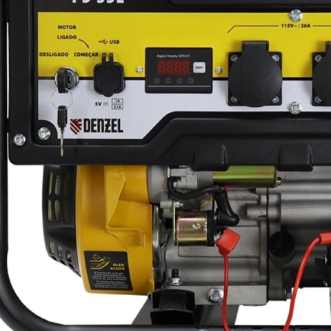 Gerador a Gasolina 3,3 kW 4HP 15L 115/230V Denzel PS-33E