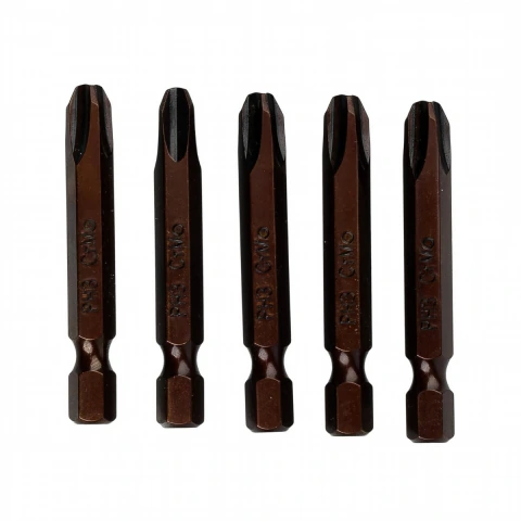 Bits Phillips PH3 50mm Aço Rápido 10PCS Gross Ideal Parafusos Difícil Acesso