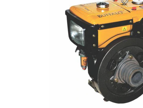 Motor Diesel Buffalo 13CV 638cc 4T P Manual c/Radiador/Farol