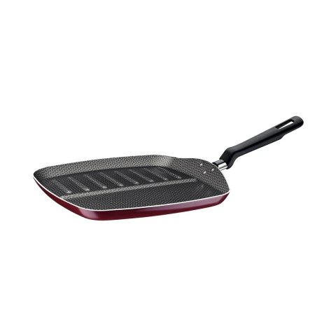 Bistequeira Tramontina Loreto 26 Cm Vermelha Antiaderente Starflon Max Alumínio