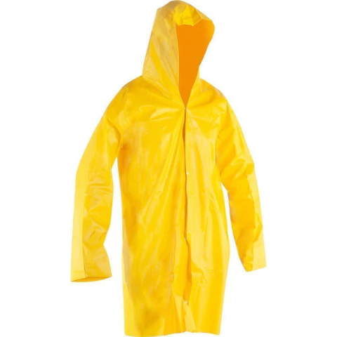 Capa Para Chuva de Pvc com Forro GG Amarela Nove54