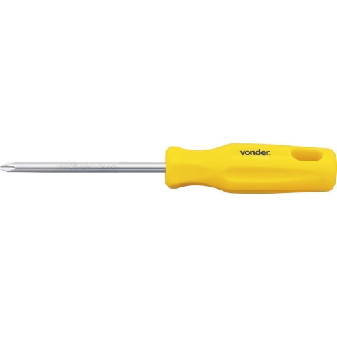 Chave phillips 1/4x4" n.2 cromo vanádio Vonder