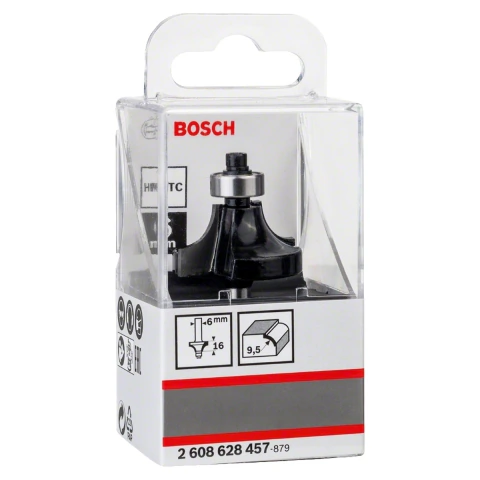 Fresa De Bolear Bosch Standard 6mm 9,5X31,8X16,2mm G57mm