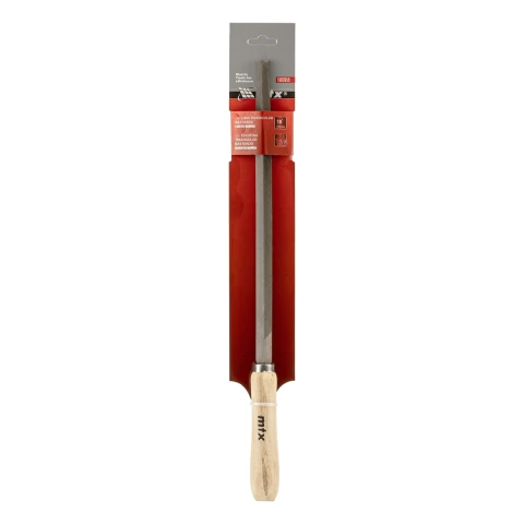 Lima Triangular Bastarda 10'' 250mm Aço Carbono MTX