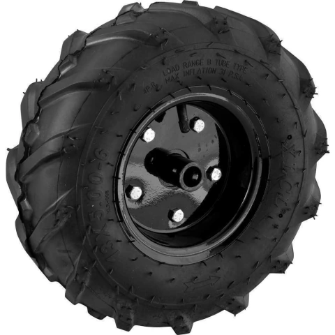 Roda Completa Lado Esquerdo Mcv700 Vonder 6'' 150 Kgf 20mm 4 Lonas 31 Lbf/pol²