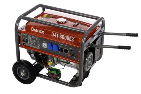 Gerador Gasolina 6,5Kva Trifásico 220V B4T-8000E3 220 Branco