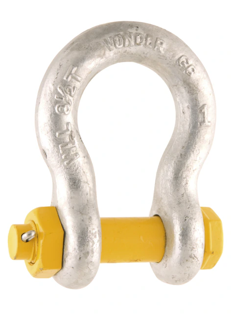 Manilha Para Cabo De Aço 1 Curva Pesado Galvanizado Com Por