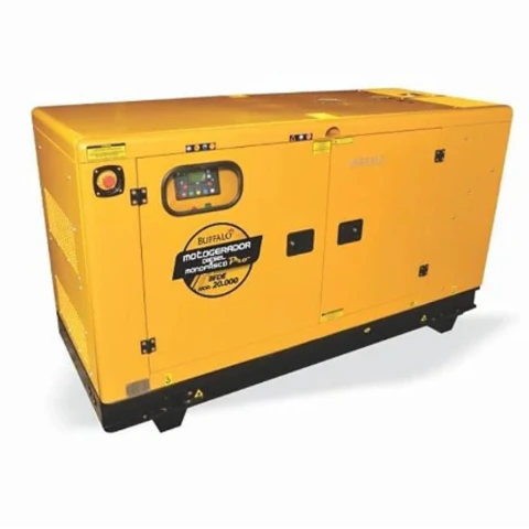 Motogerador Trifásico 46kVA 37kW 220/380V 60Hz Buffalo BFDE 76538 Silencioso ATS