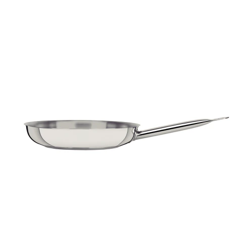 Frigideira Tramontina Professional Rasa Aço Inox Fundo Triplo 20 cm 1,1 L Indução