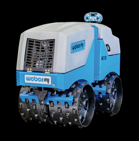 Rolo Compactador de Trincheira Pé de Carneiro Mc85 Weber Diesel
