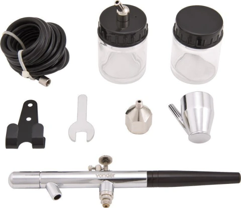 Pistola para pintura aerógrafo 0,7 pcm aj-008 Vonder