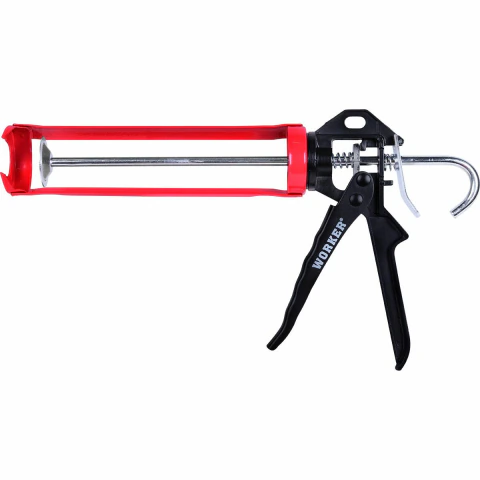 Pistola Aplicadora De Silicone Metálica Pro Line 9'' Aplicação Precisa Worker