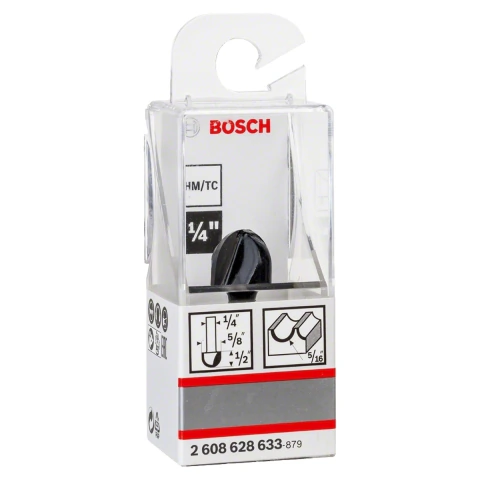 Fresa De Meia-Cana Bosch Standard 1/4'' 8X5,9X12,3mm G45mm