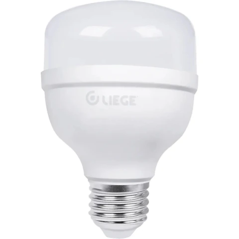 Lâmpada LED 20W E27 6500K 1600lm Bivolt High Liege 202923