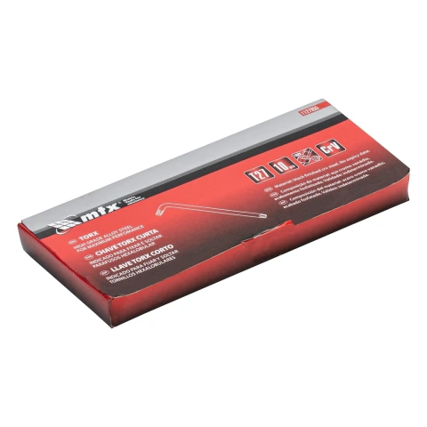 Chave Torx T27 Cromo Vanádio 10 Peças Fosfatizado MTX
