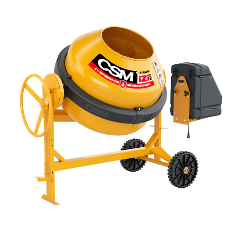 Betoneira 400 Litros 2CV 220V Monofásico Izi Max Motor Removível Profissional Construção Civil CSM